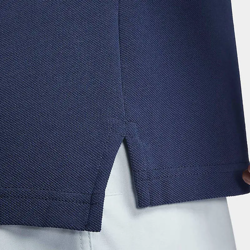 Nike Polo Shirts Men Blue-4
