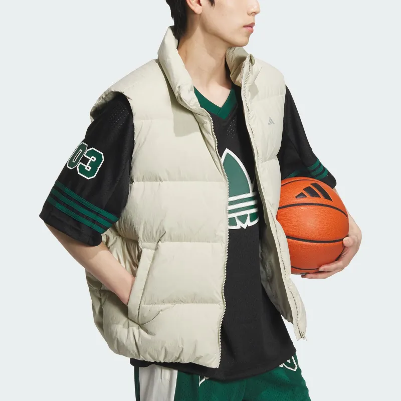 Adidas BASKETBALL Vest Men's Light Sesame Earth Gray-2
