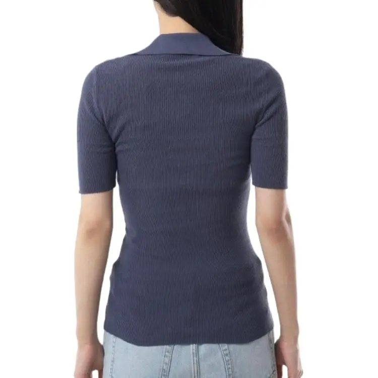 Vivienne Westwood SS25 Polo Shirt Women's Purple-1