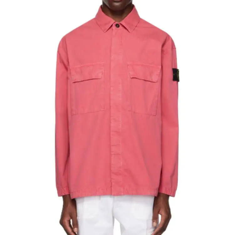 STONE ISLAND SS23 Jackets Coats Men's Watermelon Red-4