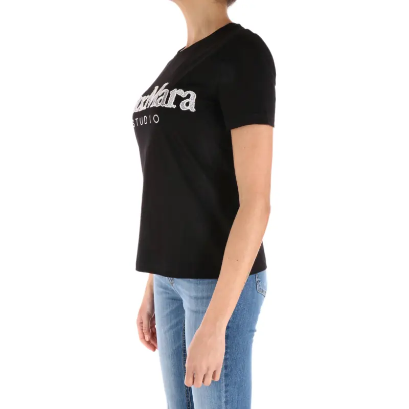 MaxMara Studio T Shirt Women's Black-3