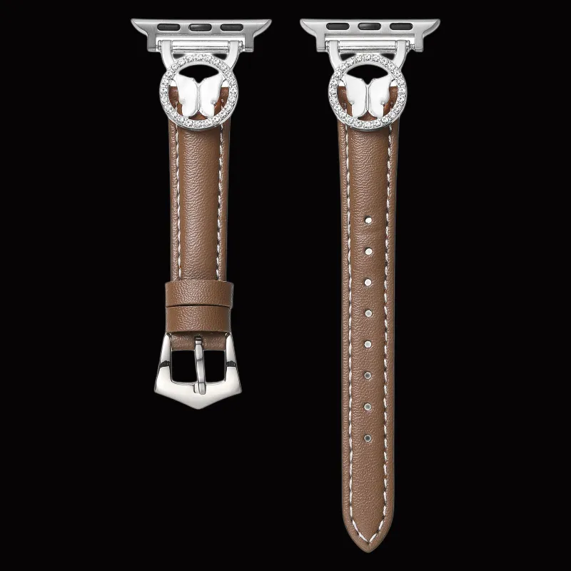 NCFCK Apple Compatibility Watch Band Artificial Leather Material-2