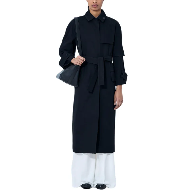 MaxMara Trench Coat Women's Black-1