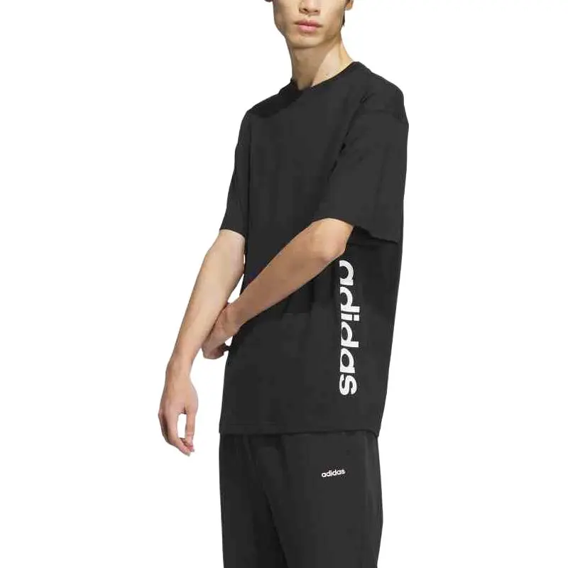 Adidas T Shirts Unisex Black-3