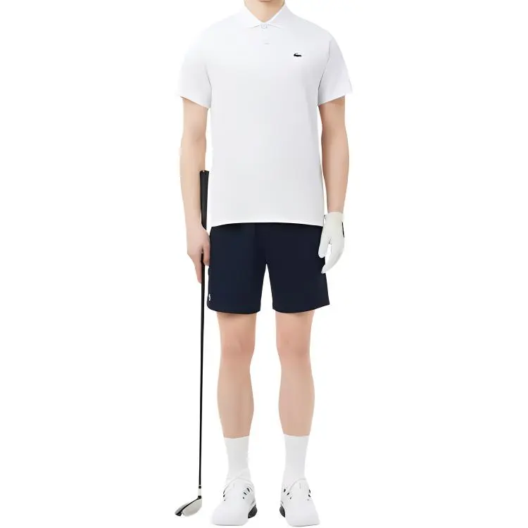 LACOSTE Polo Shirts Men White-1