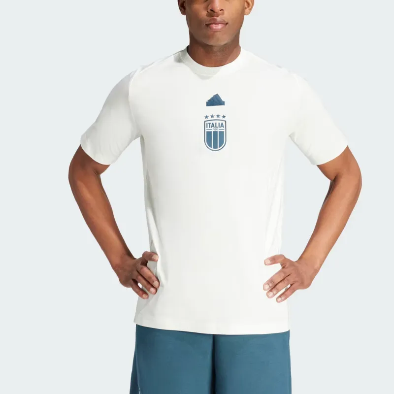 Adidas T Shirts Men White-2