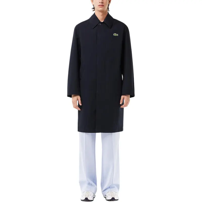 LACOSTE Trench Coats Men Marine Blue-2