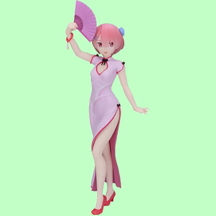 SEGA Ram Sega, Re Zero Starting Life In Another World Re 0 Cheongsam Bonus Gifts-4