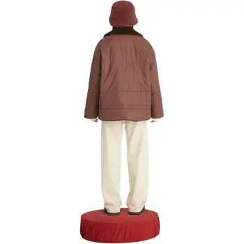 Omont Puffer Jacket Women's Red Brown