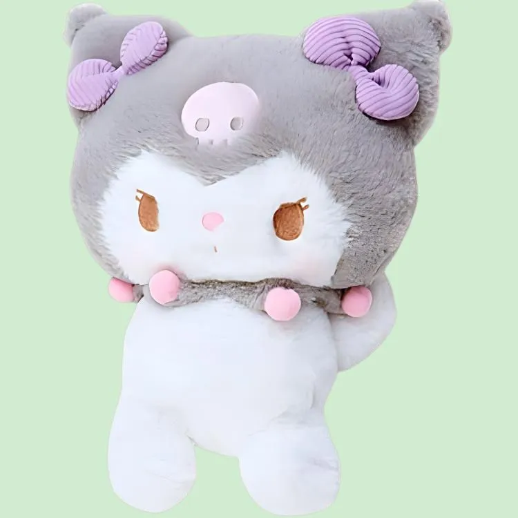 Sanrio Kuromi Kuromi Dolls Plush Doll 26cm Height-1