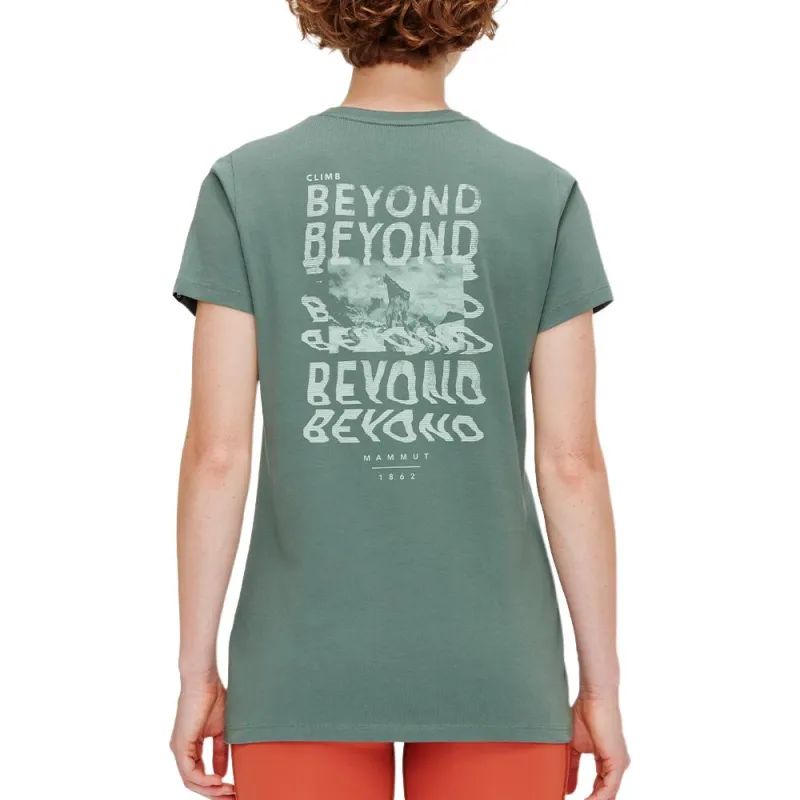 MAMMUT Massone T Shirt Women's Dark Jade Green-3