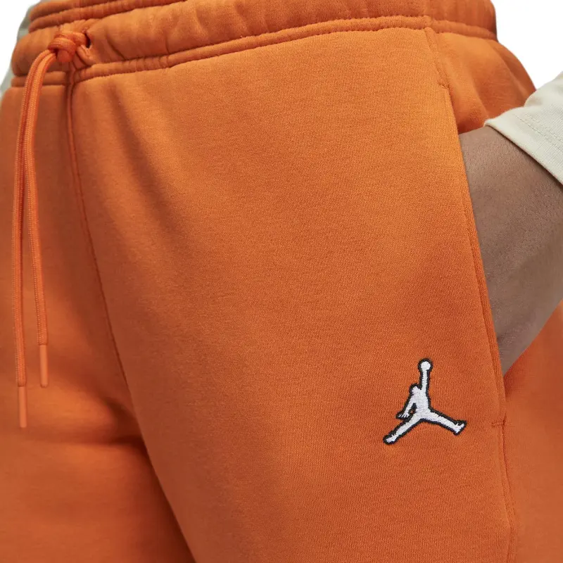 Jordan Knitted Sweatpants Women's Orange-3