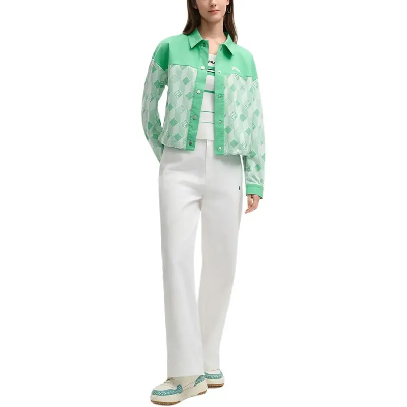 FILA Knitwear Women's Mingling Green GN-4