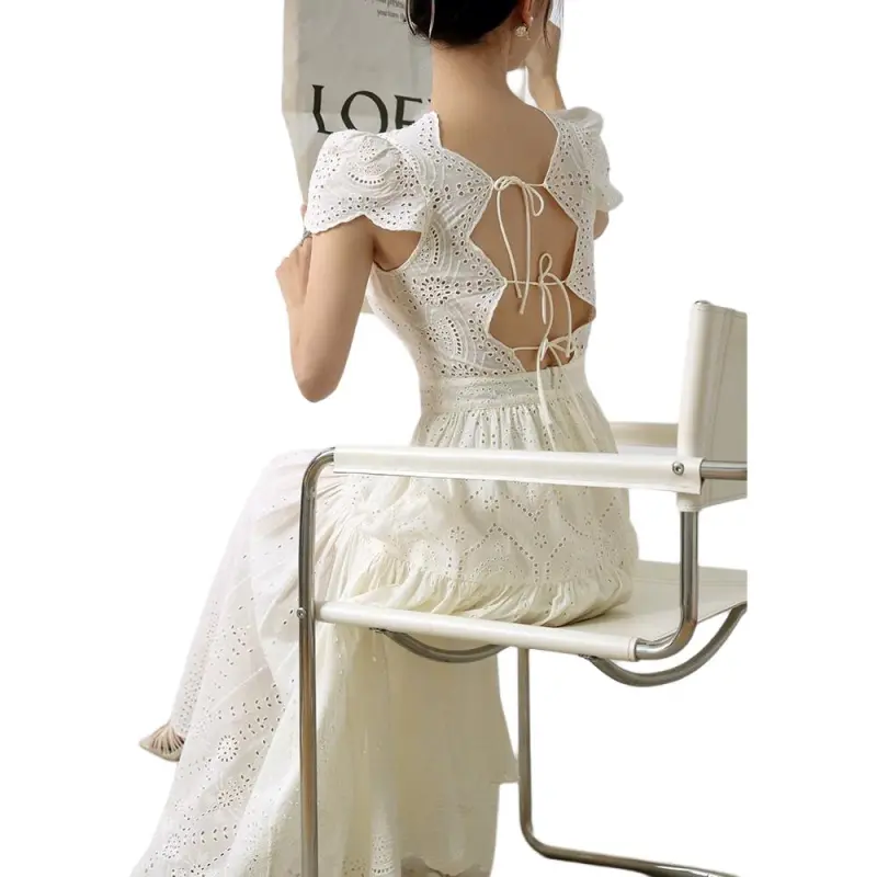 ONE SHALLOW Short Sleeved Dress Women's-3