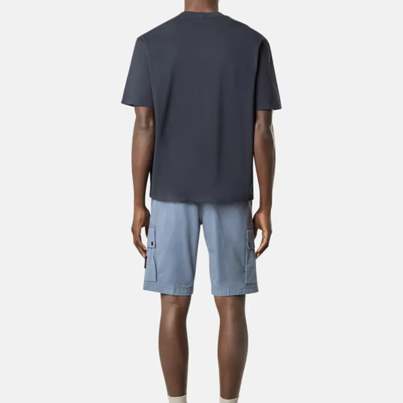STONE ISLAND Compass Patch Logo Combed T-Shirt-2