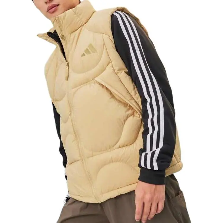 Adidas Vests Men Sand Brown-3