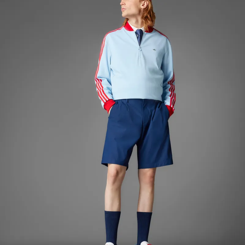 Adidas Originals 3 Stripes 1/4 Zip Sweatshirt-2