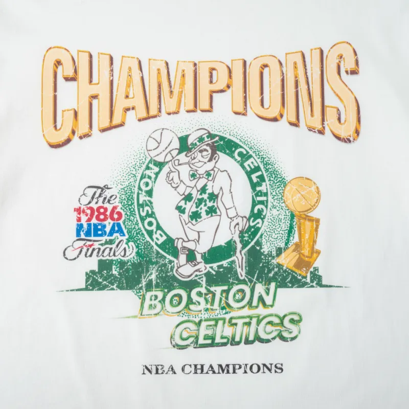 Mitchell & Ness T Shirt Unisex White-3
