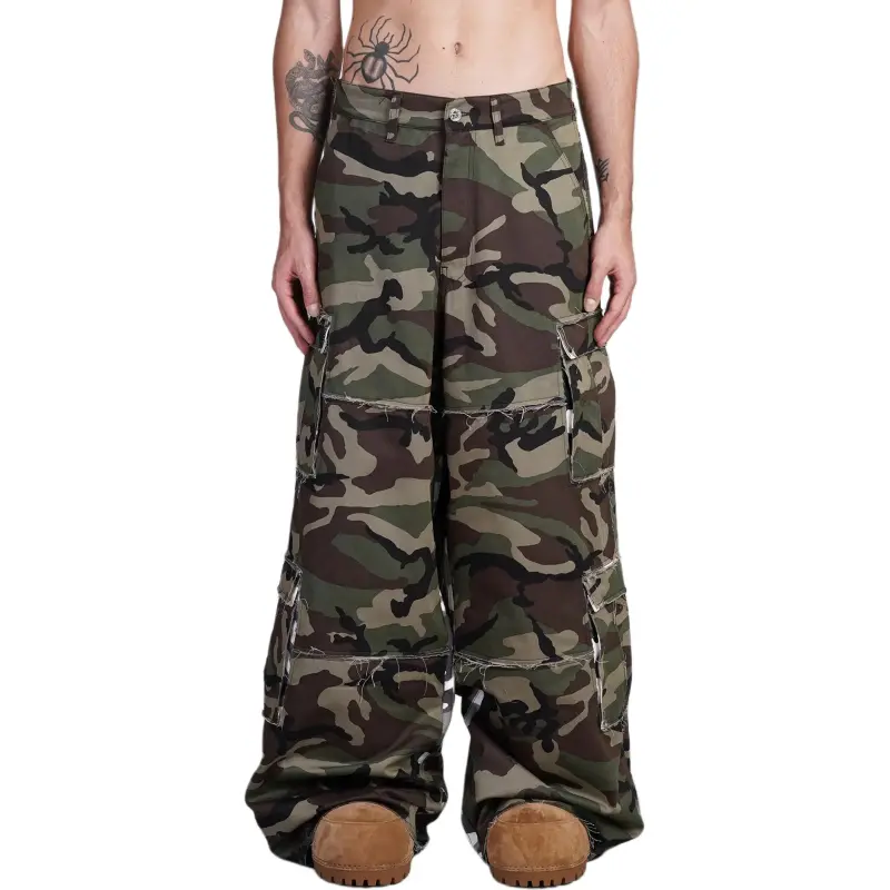 Vetements Patched Camo Cargo Pants-2