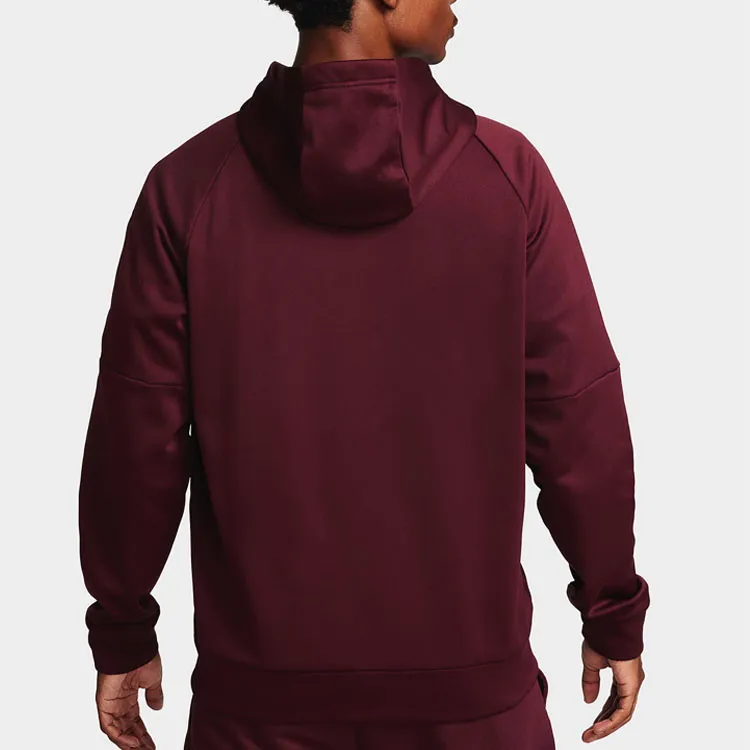 Nike Therma Fit Full Zip Fitness Top Jackets Coats Men's Red-2
