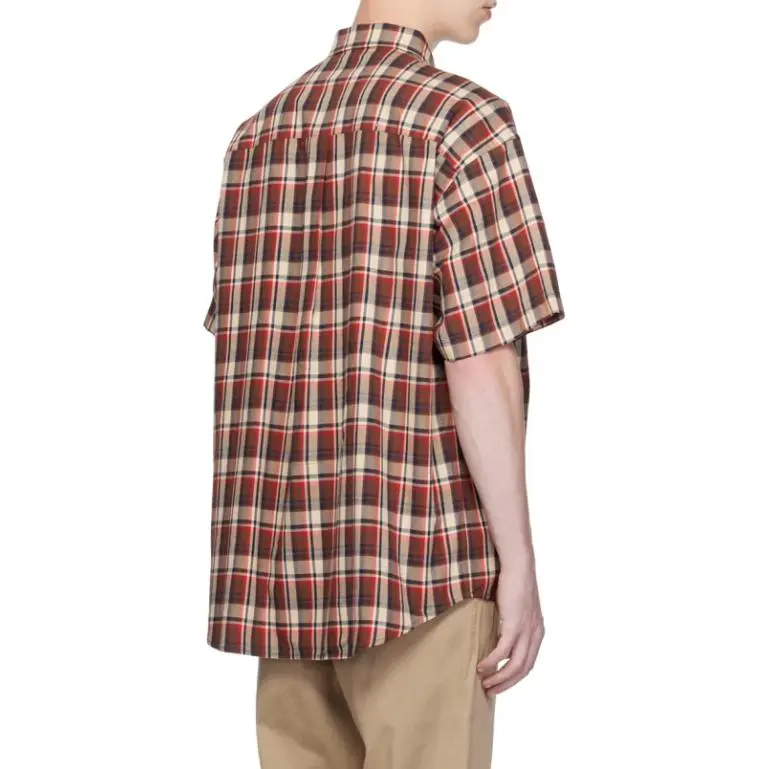 Bape Mini Bape Check Loose Fit Shirt-4