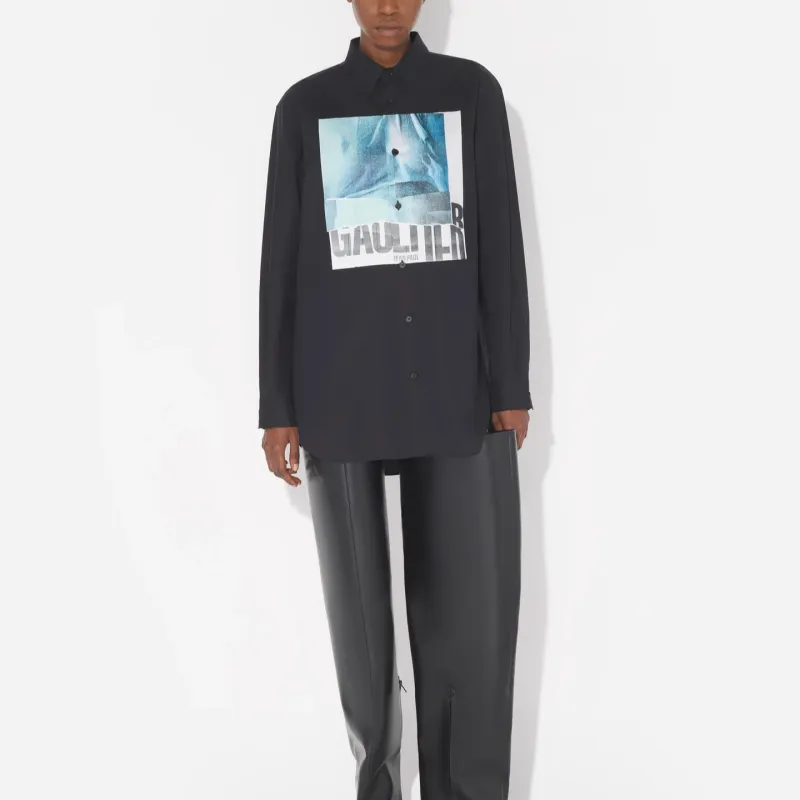 Jean Paul Gaultier Shirts Unisex Black-1