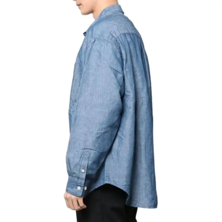 A BATHING APE Shirts Men Blue-2