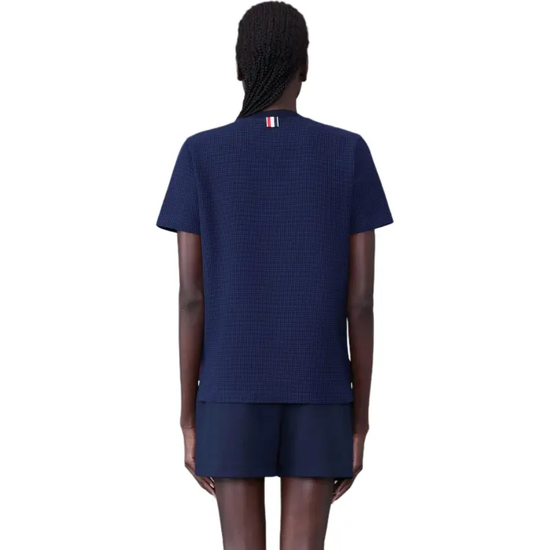THOM BROWNE Sailboat Printed Crewneck T-Shirt-5