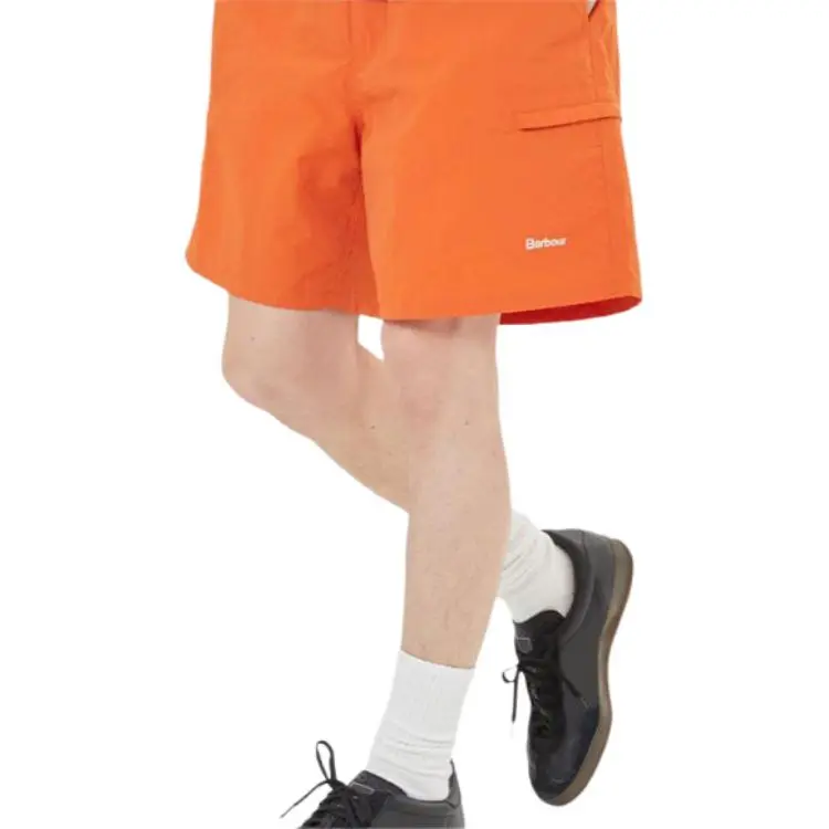 BARBOUR SS25 Casual Shorts Men's Orange-4