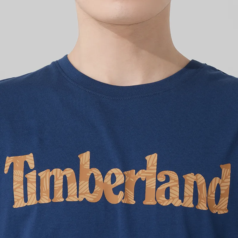 Timberland SS25 T Shirt Men's Blue-4