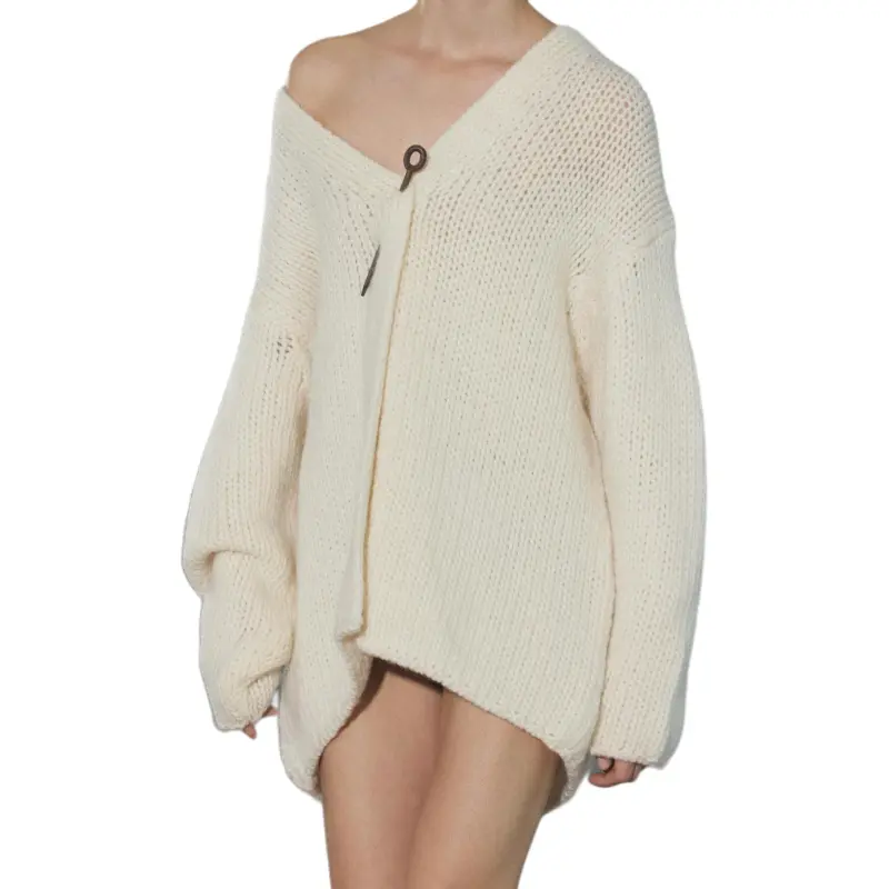 ZARA Sweater Women's Natural Color-4