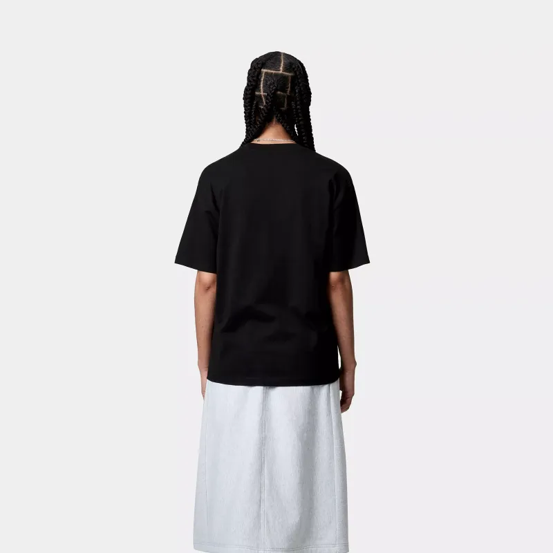 Carhartt WIP W' S/S T Shirts Women's Black-2