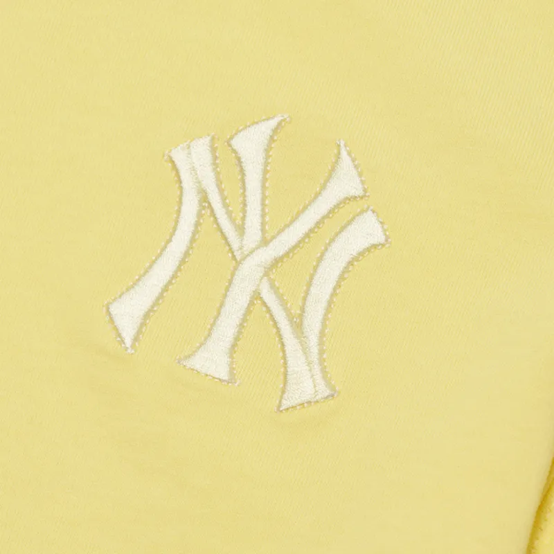 MLB Crop Tops Women's Yellow-3