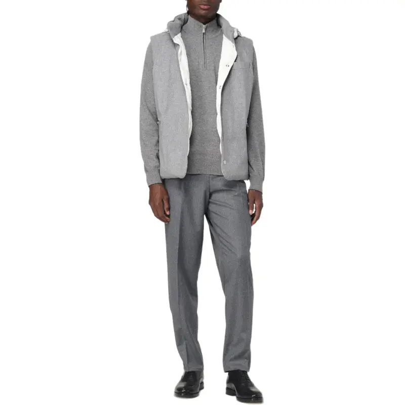 Brunello Cucinelli Pleated Tapered Leg Trousers-2