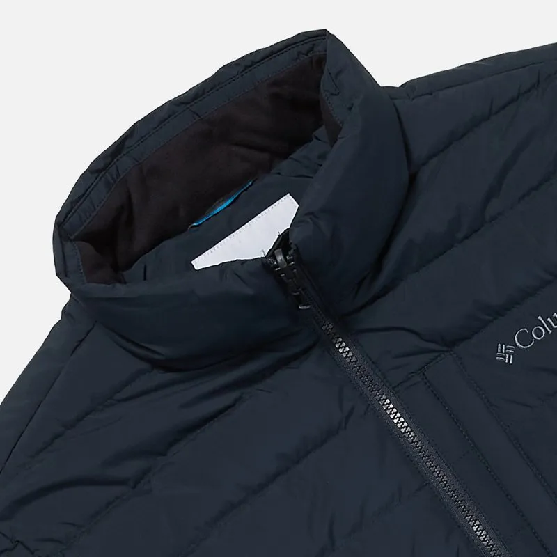 Columbia June 2024 Down Jacket Men's Navy Blue-3