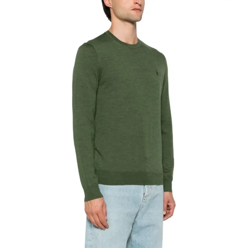 Polo Ralph Lauren Logo Embroidered Crewneck Jumper-3