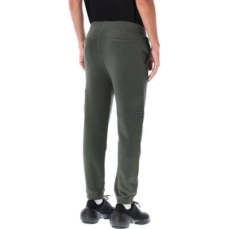 Givenchy Knitted Sports Pants Men's Green-3
