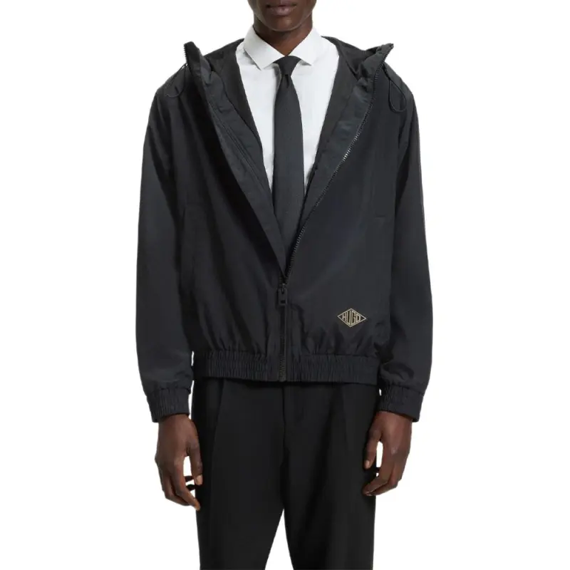 HUGO BOSS Logo Hooded Jacket-1