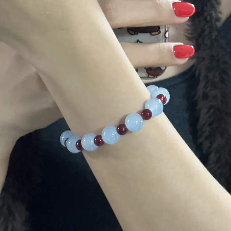 Mù Shàng Yún Yě Colored Glaze Bracelets Unisex-1