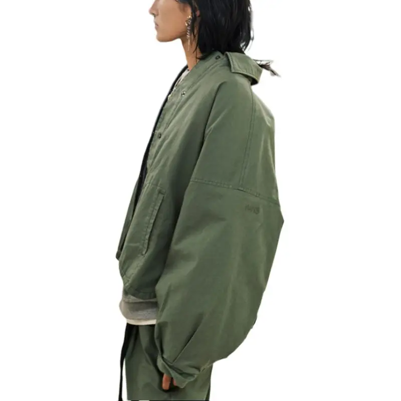 Vans BLOCK BY BLOCKTDC Tokyo Design Collective Jacket Women's Olive-2