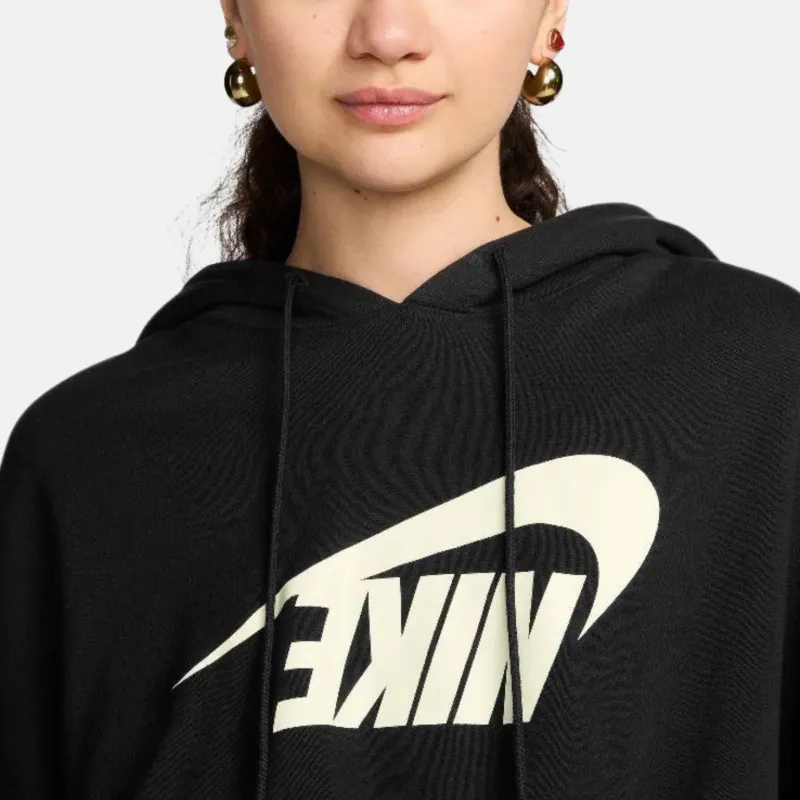 Nike Sportswear Women's Oversized Cropped French Terry Pullover Hoodie-3