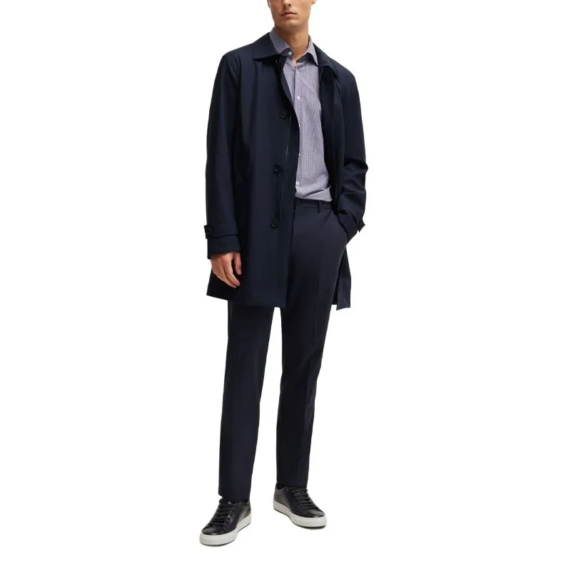 Boss Waterproof Trench Coat-1