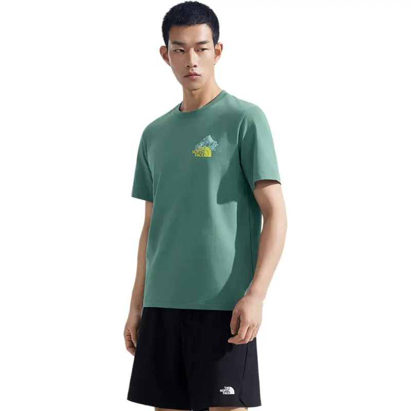 THE NORTH FACE T Shirt Men's HCH/Alusheng Green-3