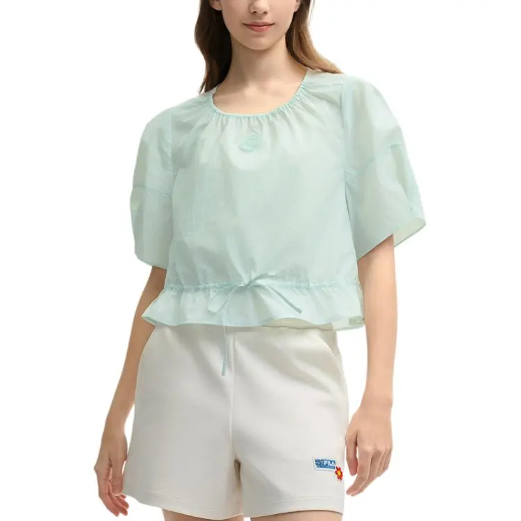 FILA Fitness T-Shirt Women's Turquoise Greenish-2