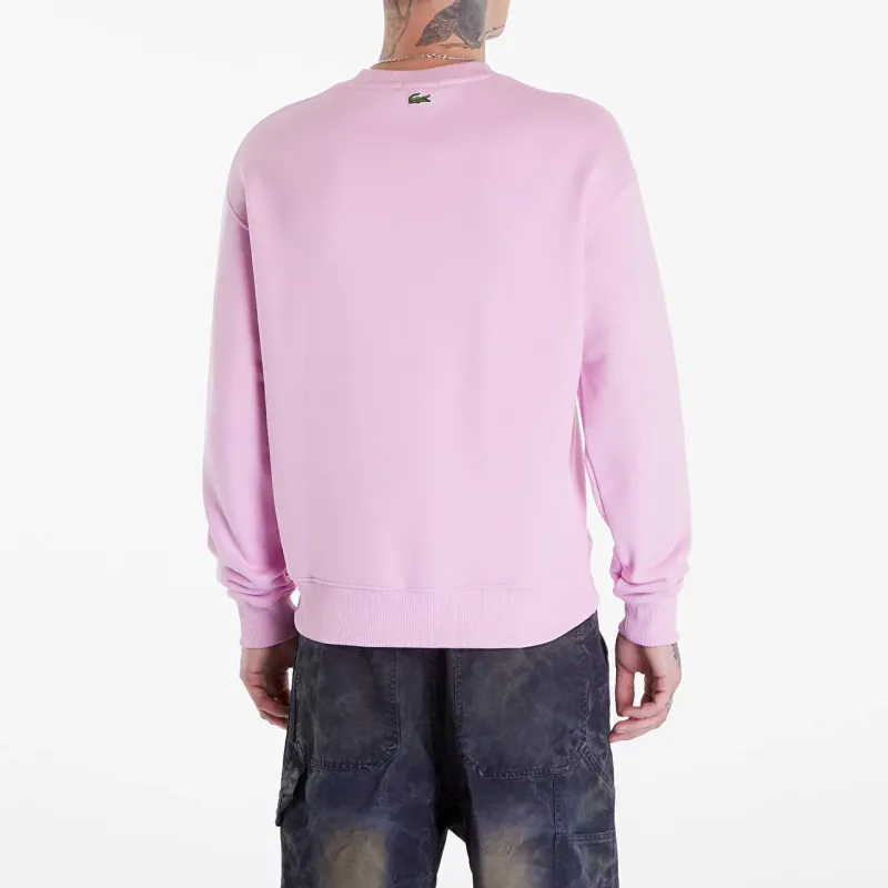 LACOSTE Sweatshirt Unisex Light Purple-3