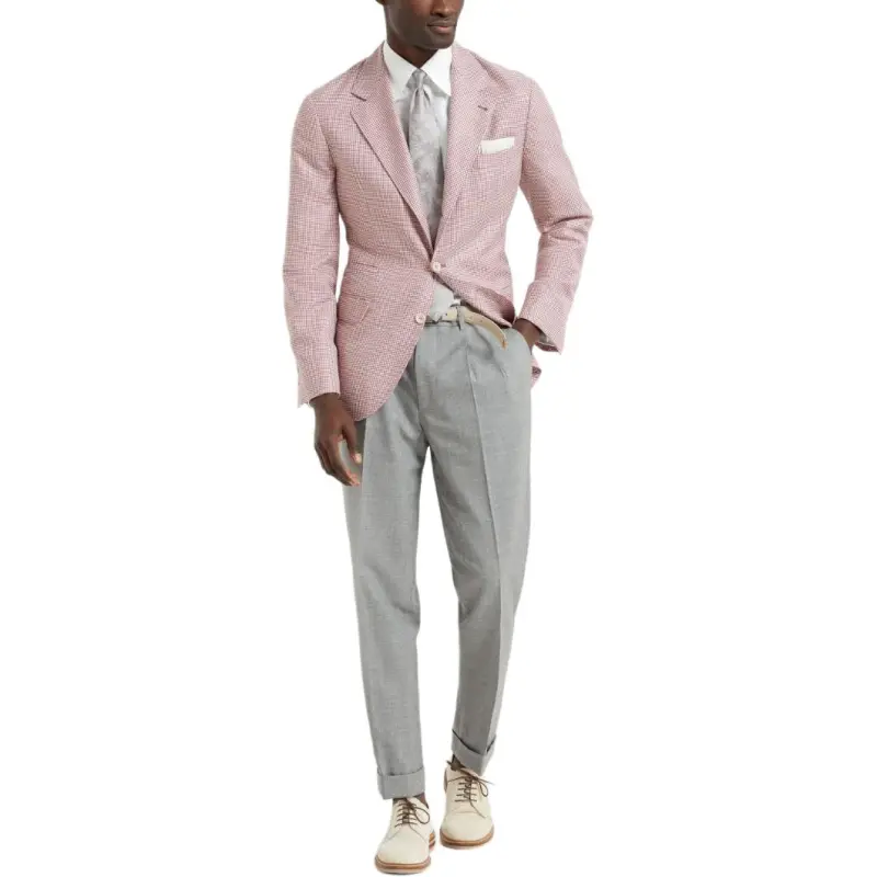 Brunello Cucinelli Pleat detail Tailored Trousers-1