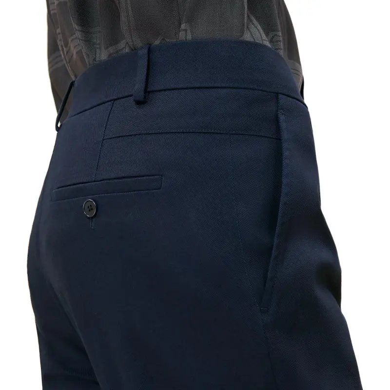 HERMES Casual Pants Men's Sea Blue-4