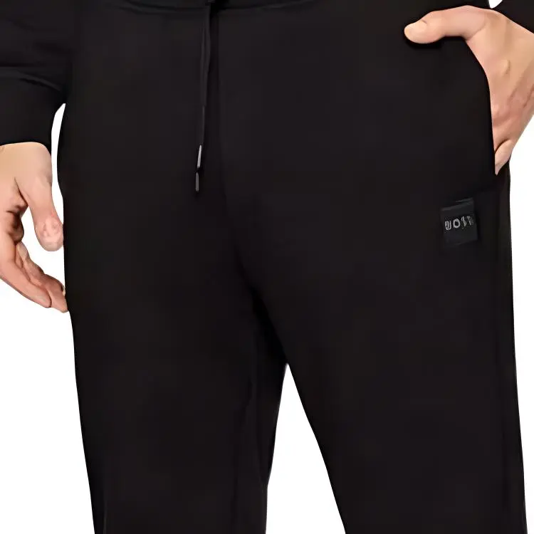 HUGO BOSS Knitted Sweatpants Men Black-5