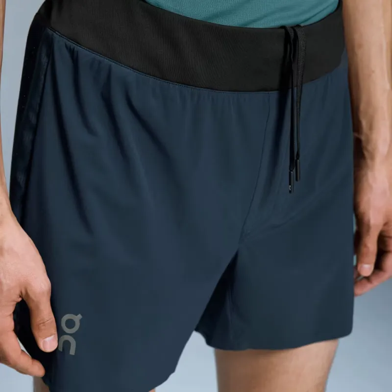 On Lightweight Shorts Casual Shorts Men's Midnight Black-4
