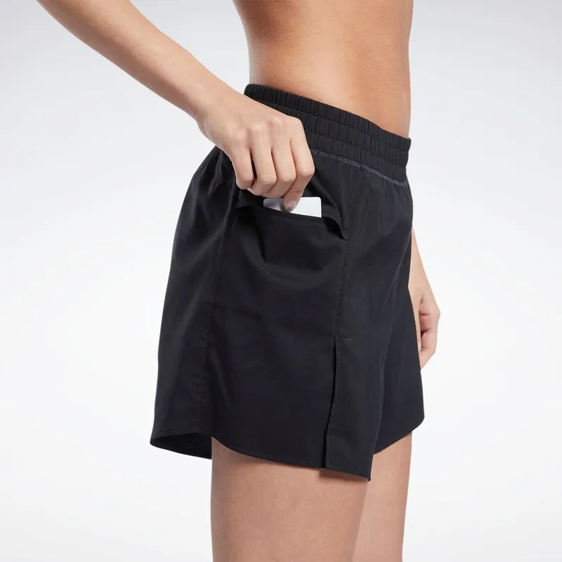 Reebok Casual Shorts Women's Black-4